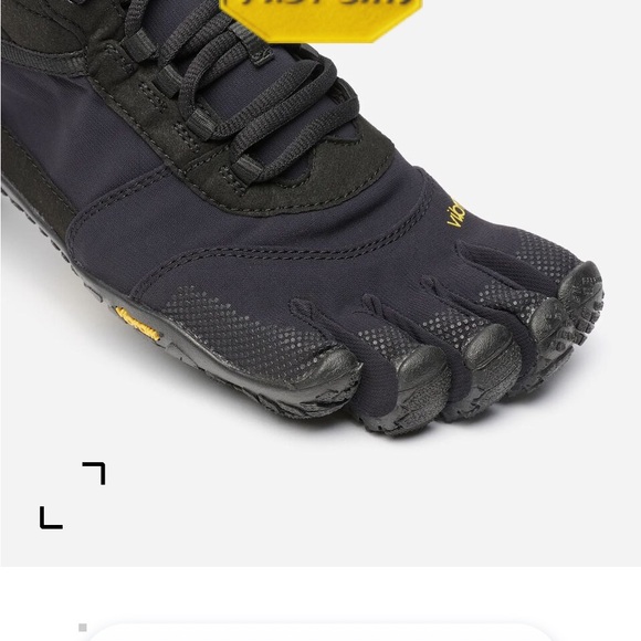 Vibram Fivefingers V-Trek Insulated Black Men's EU 38 US 7.5-8 #L2 - Picture 5 of 9
